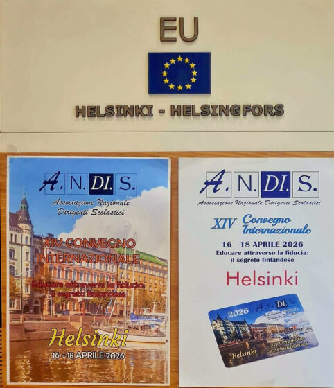 16-18 aprile 2026 – Helsinki – XIV Convegno Internazionale ANDIS Educare attraverso la fiducia: il segreto finlandese